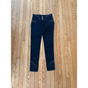 Jeans lifting shapeware Colombian Spanish denim bedazzled dance casual vintage